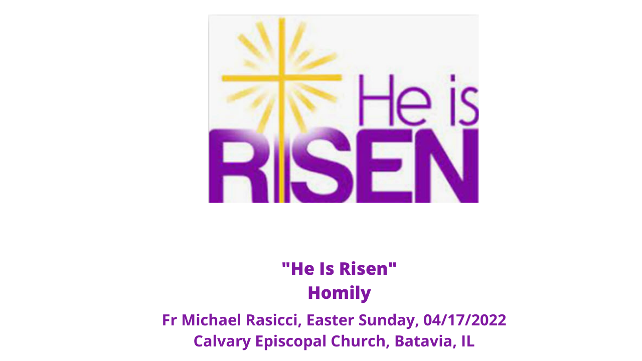 "He Is Risen"