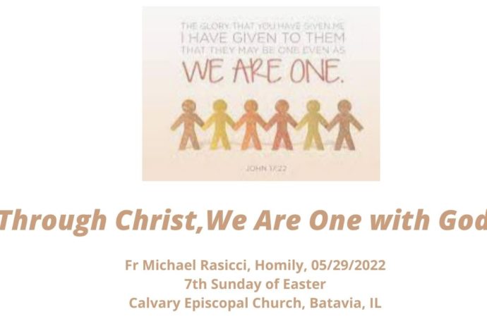 Through Christ, We Are One With God