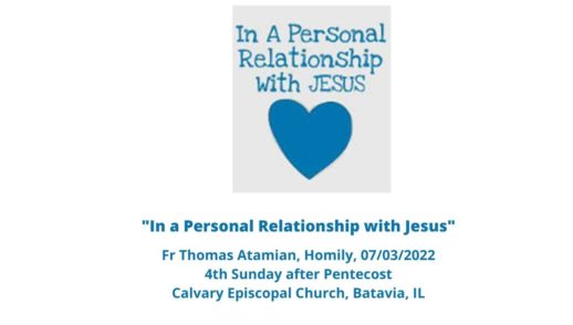 In A Personal Relationship with Jesus