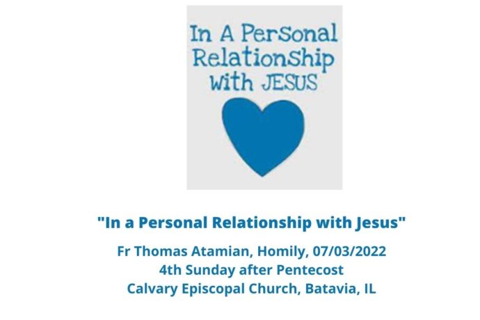 In A Personal Relationship with Jesus