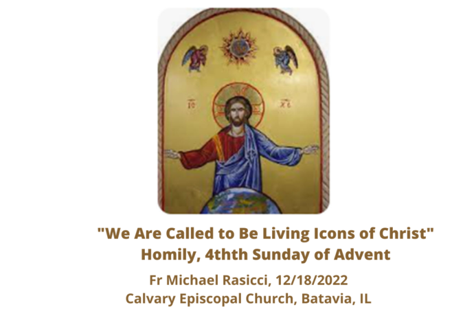 We Are Called to Be Living Icons of Christ