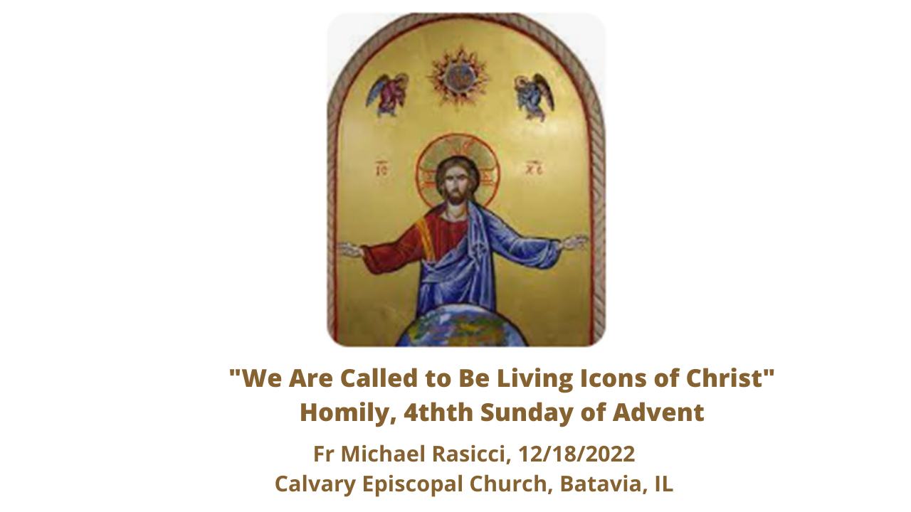 We Are Called to Be Living Icons of Christ