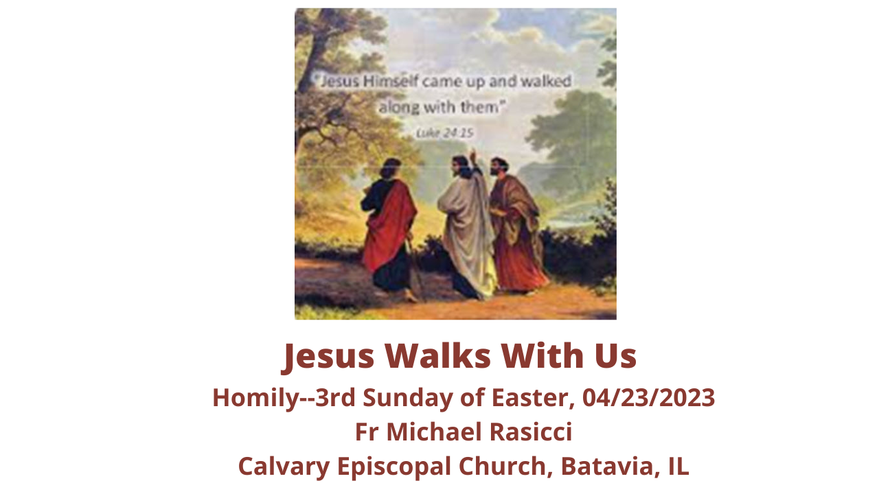 Jesus Walks With Us