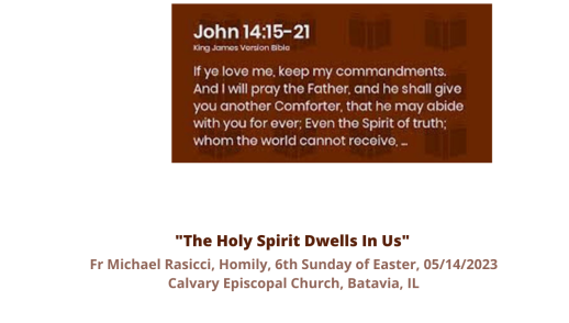 The Holy Spirit Dwells Within Us