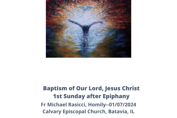 Baptism of Our Lord, Jesus Christ