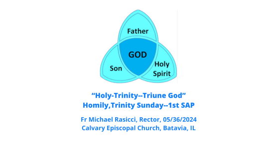 Holy Trinity--Triune God