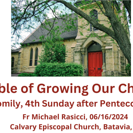 Parable of Growing Our Church