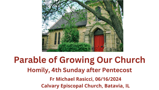 Parable of Growing Our Church
