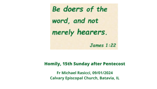 Be Doers of the Word