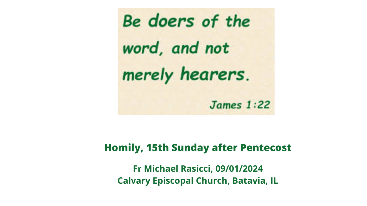 Be Doers of the Word