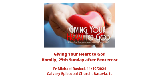 Giving Your Heart to God