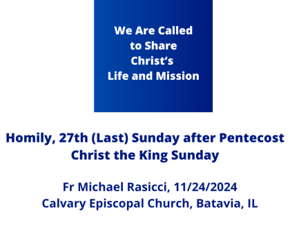 We Are Called to Share Christ's Life and Mission