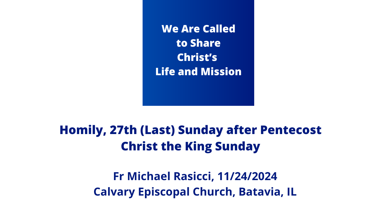 We Are Called to Share Christ's Life and Mission