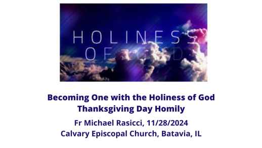 Becoming One with the Holiness of God