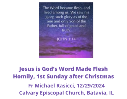 Jesus is God's Word Made Flesh