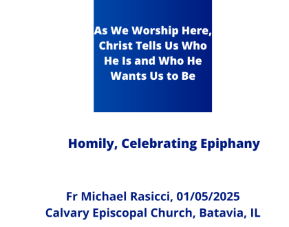 Celebrating Epiphany